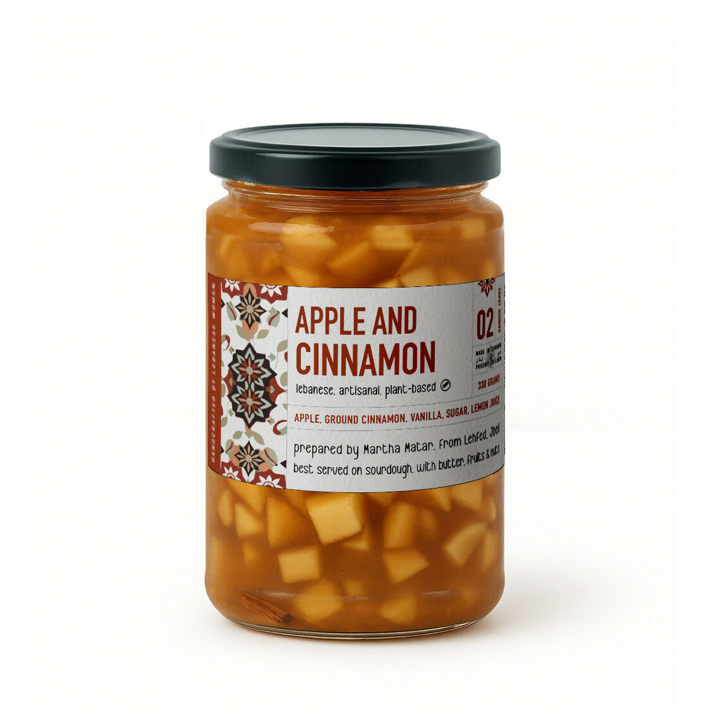 Apple Vanilla and Cinnamon Jam