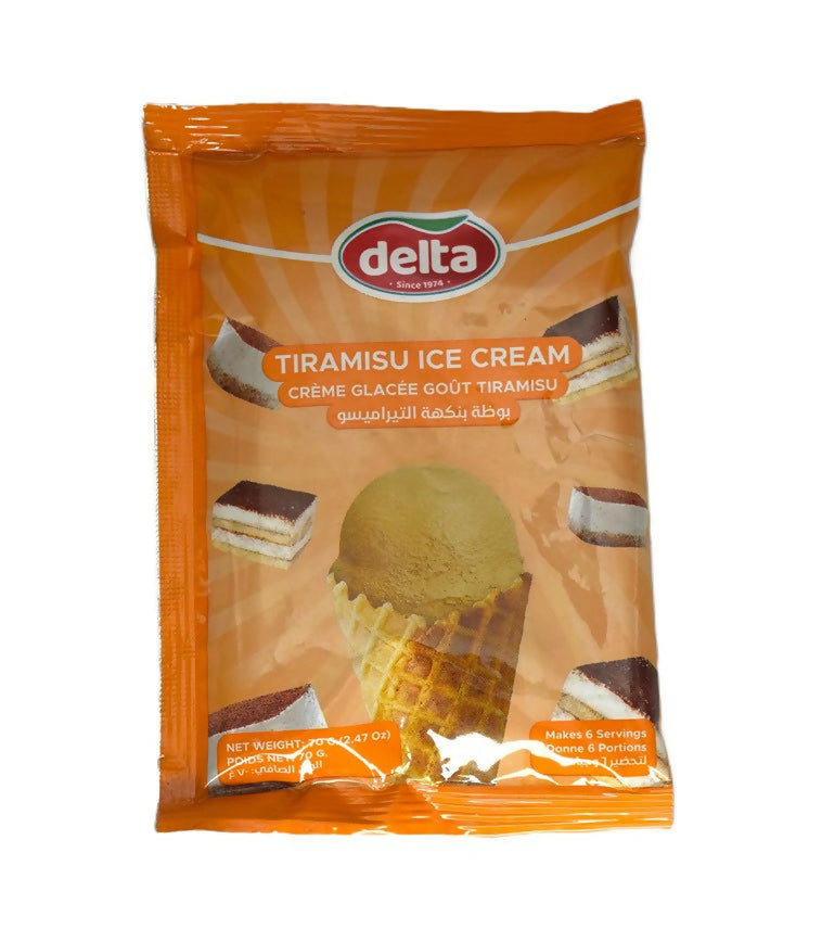 10-DELTA Ice cream powder Tiramisu 70 g