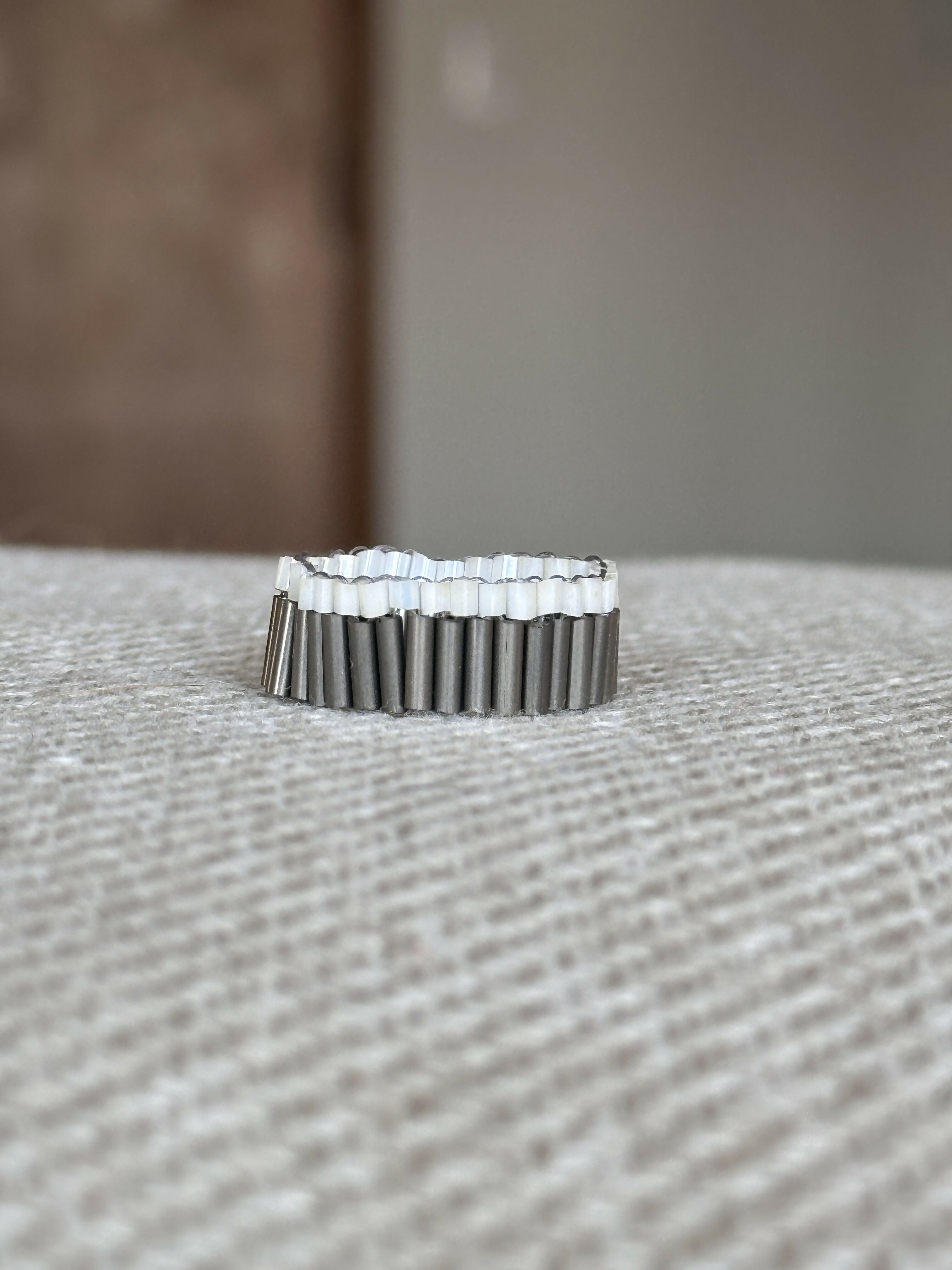 The PUT A RING ON IT collection: Lines serie 10, 1 row + 1 long row!