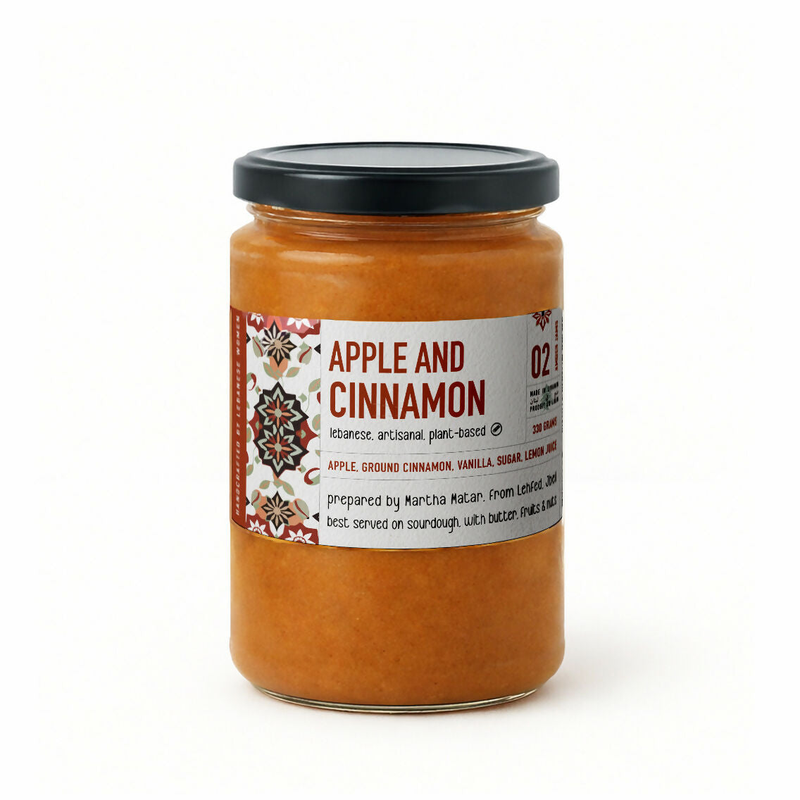 Apple Vanilla and Cinnamon Jam