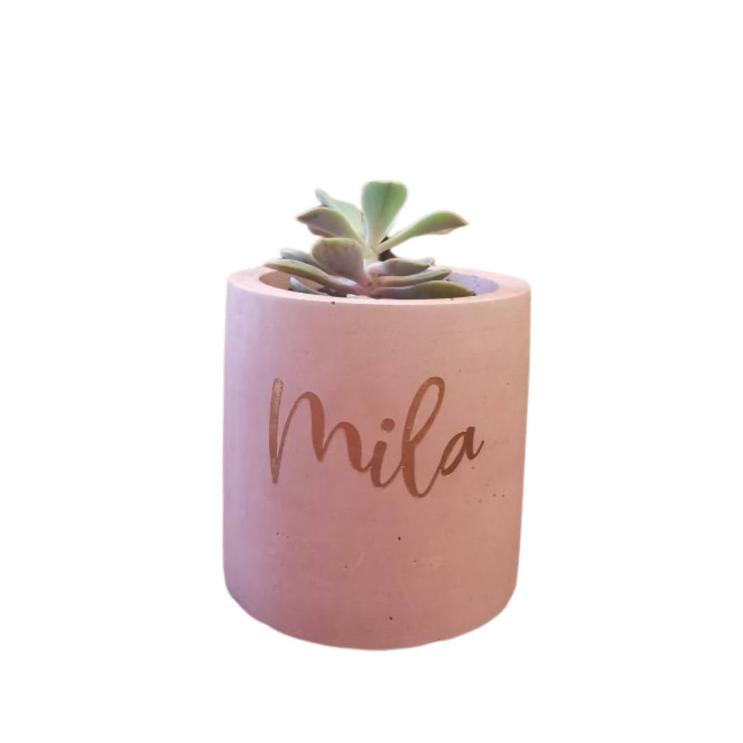 Pot with a message - small