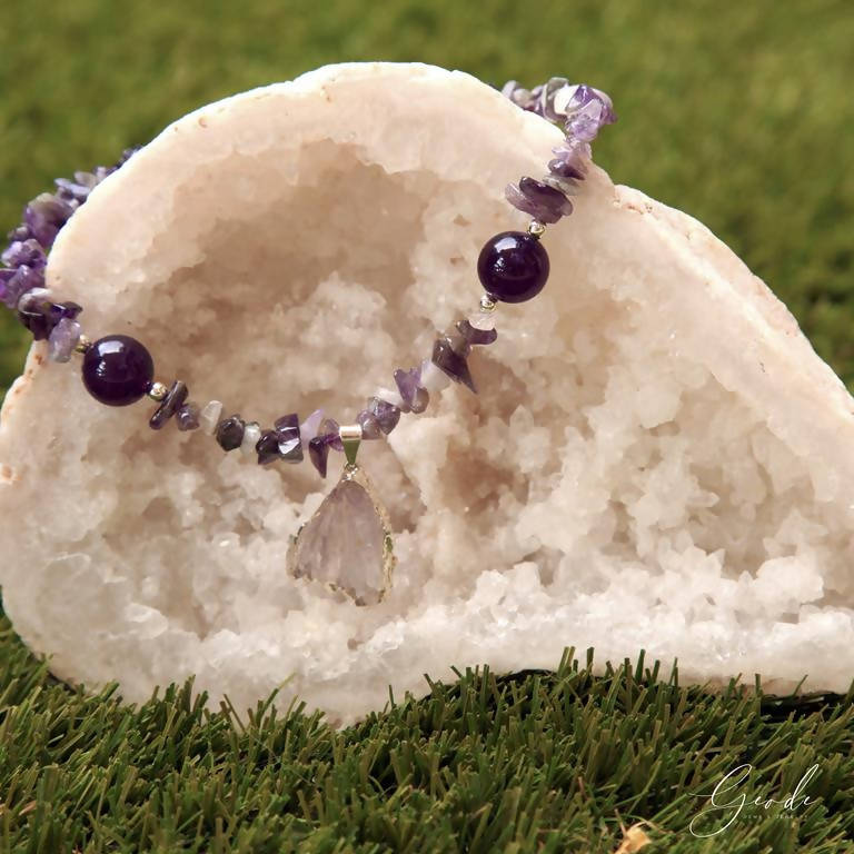 Violet - Geode Gems