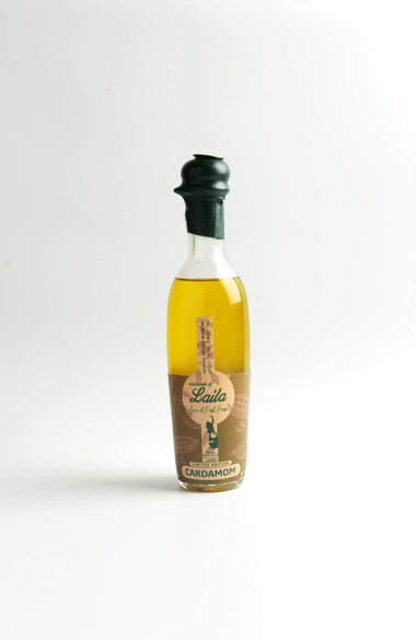 orchards of laila cardamom infused olive oil 250 ml