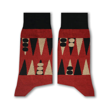 Backgammon Socks (Long)