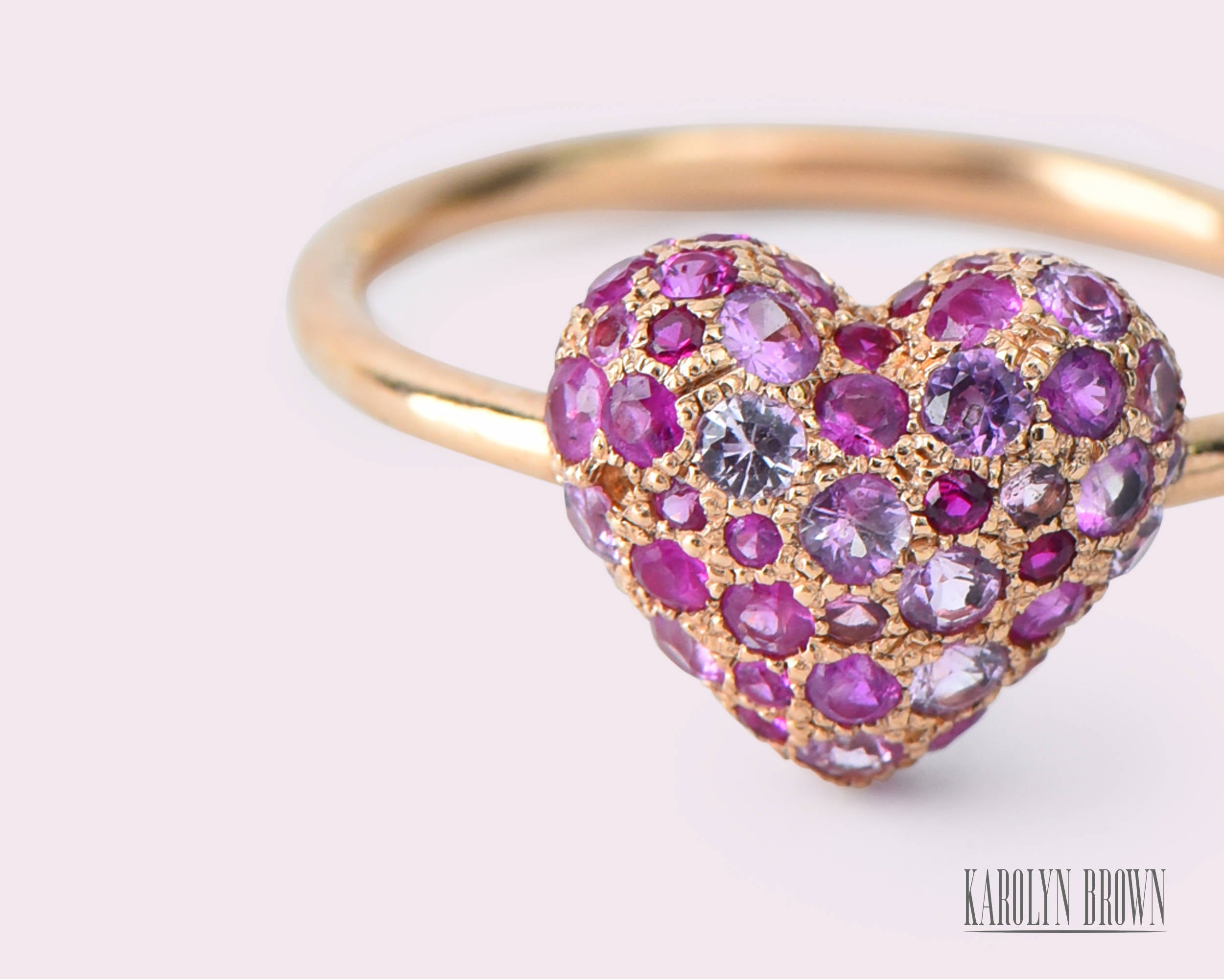 Camille Pink Sapphire - Karolyn Brown Jewelry