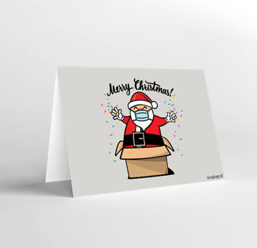Mukagraf Christmas Greeting card: Merry Christmas