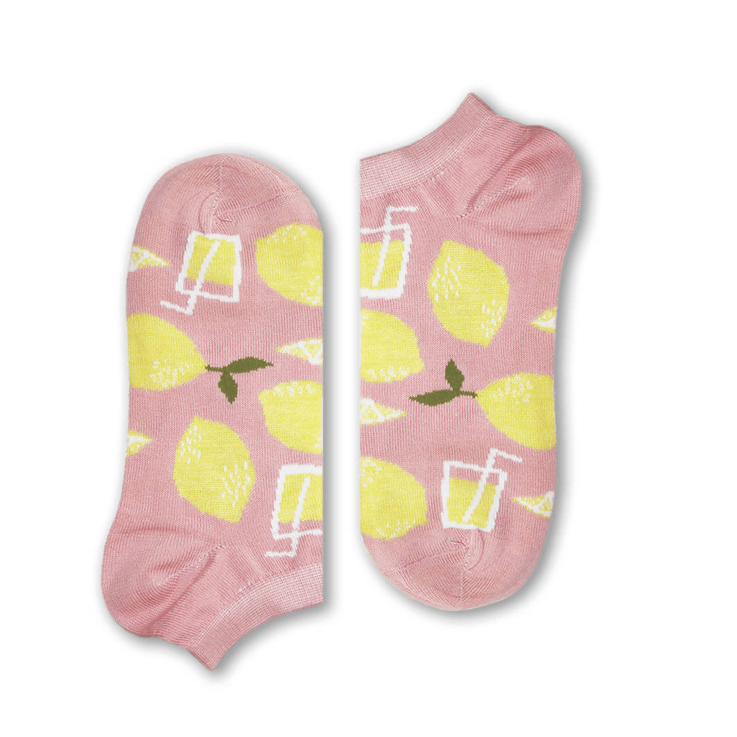 Lemonade Socks (Pink)