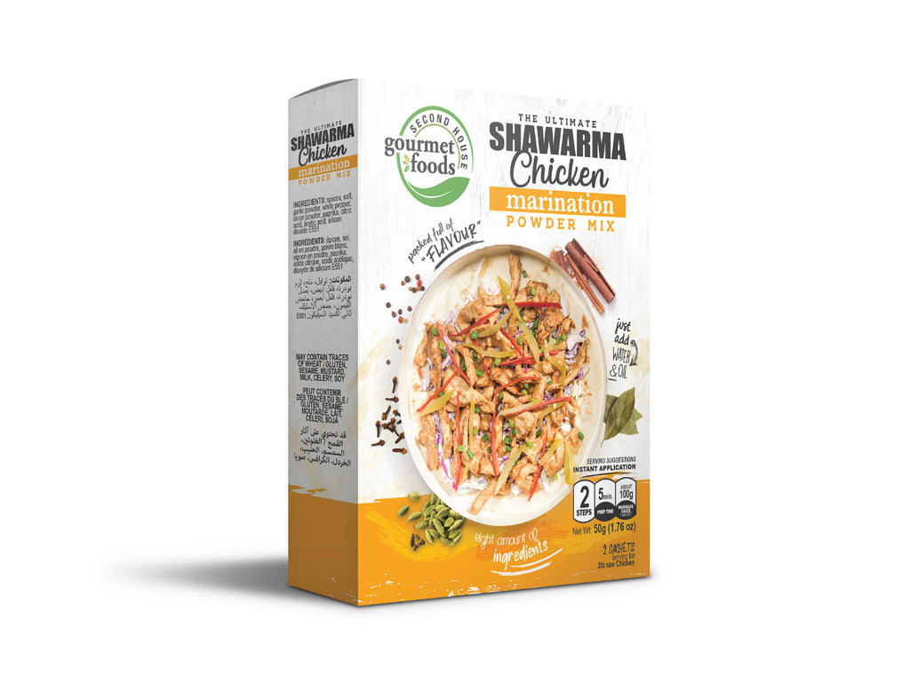 SH Gourmet Foods Shawarma Chicken Marination 50g