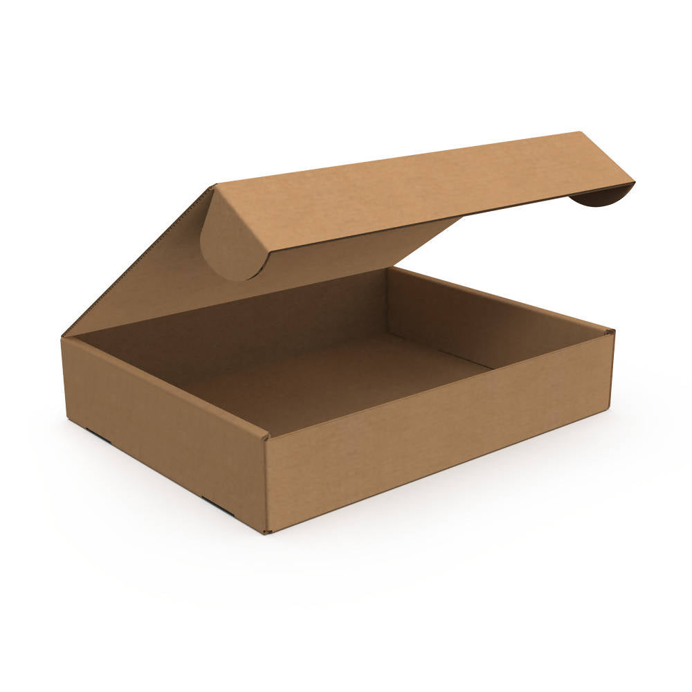 Standard Delivery Box Medium Low, Kraft (Bundle of 15 pcs)