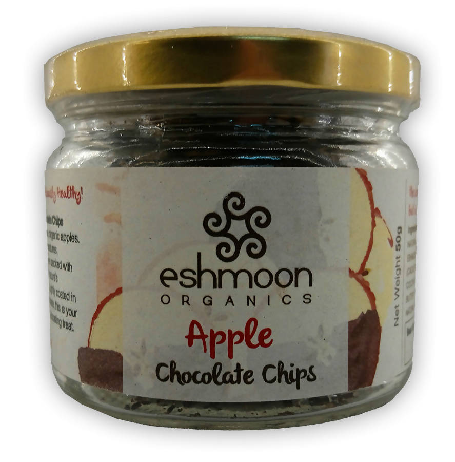 Dried Apples dipped in 70% Chocolate