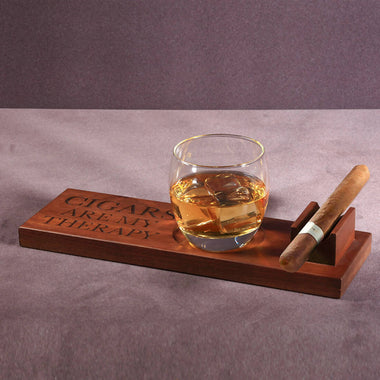 Custom-made cigar stand design.