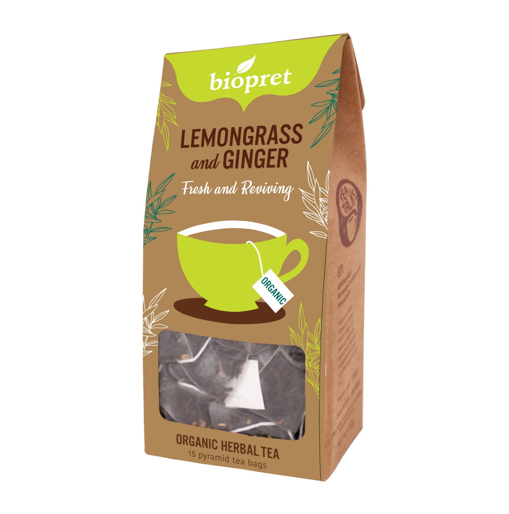 Organic Lemongrass ginger