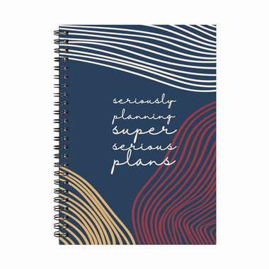 Seriously Planning Super Serious Plans - Monthly Planner
