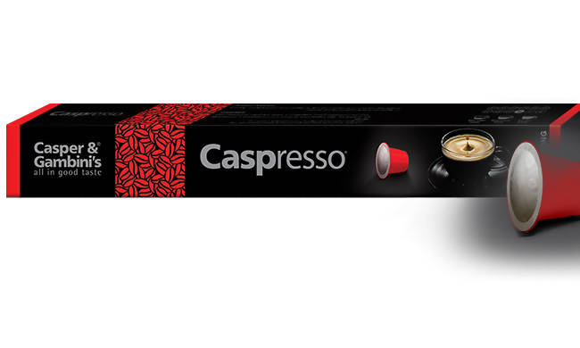 Caspresso Espresso Capsules - Intense - 10 capsules