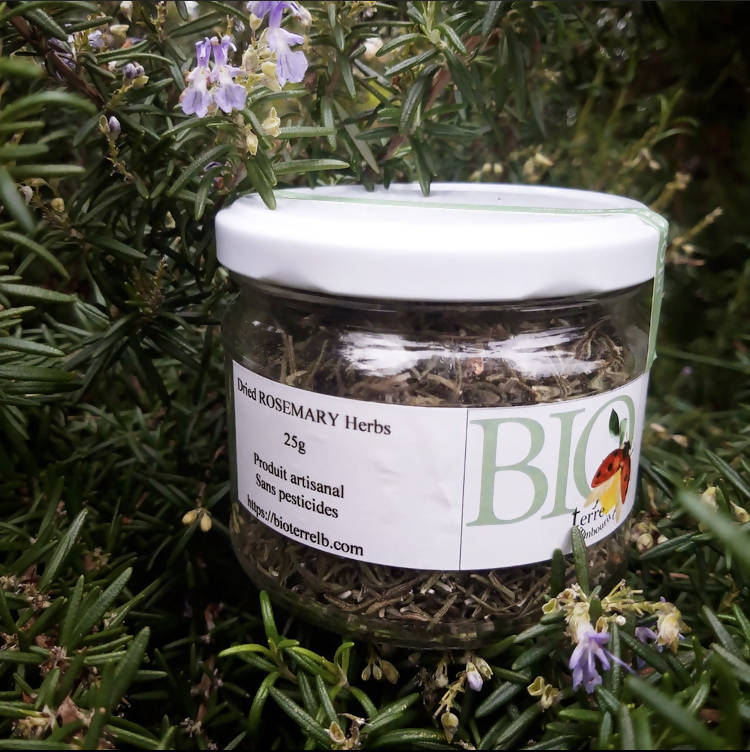 BIOterre.lb Dried Rosemary Herbs 25 gr