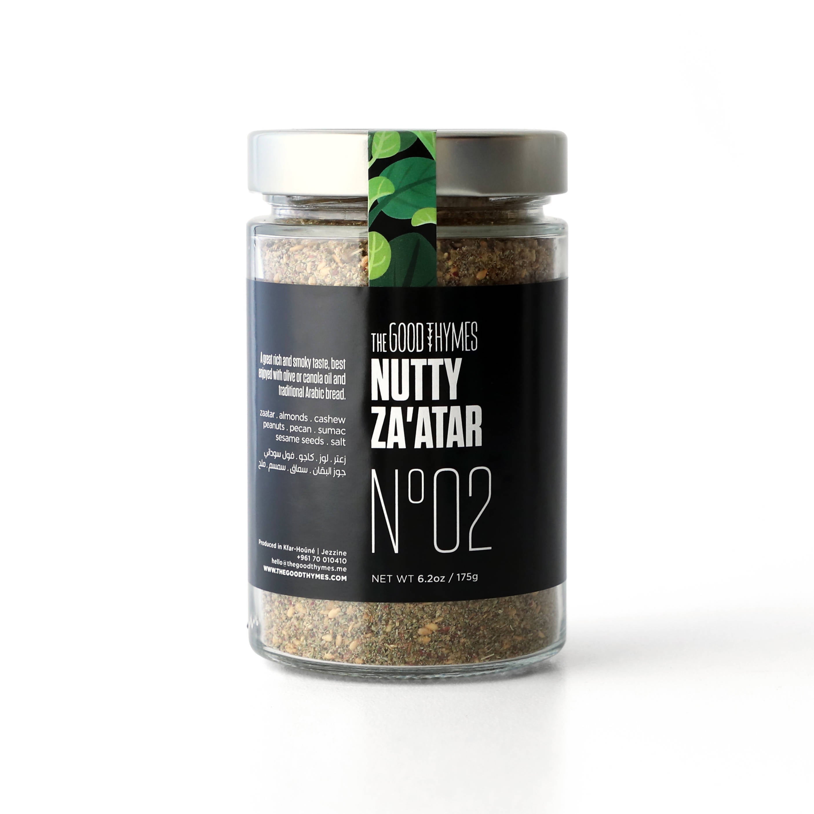 Nutty Zaatar Jar