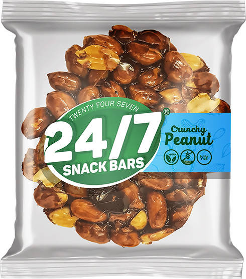 24/7 Peanut crunch bag gluten free vegan