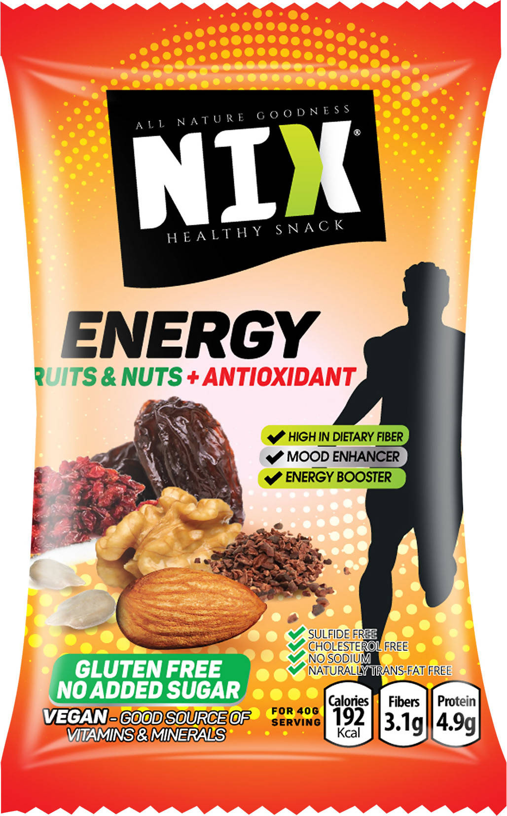 NIX "Energy" Fruits & Nuts Antioxidant