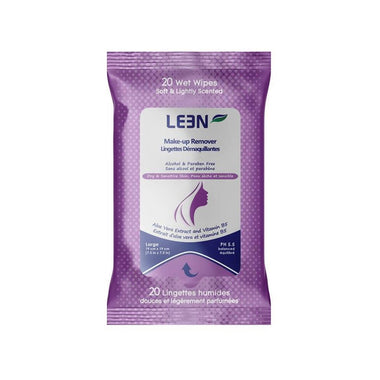 Leen make-up remover wipes