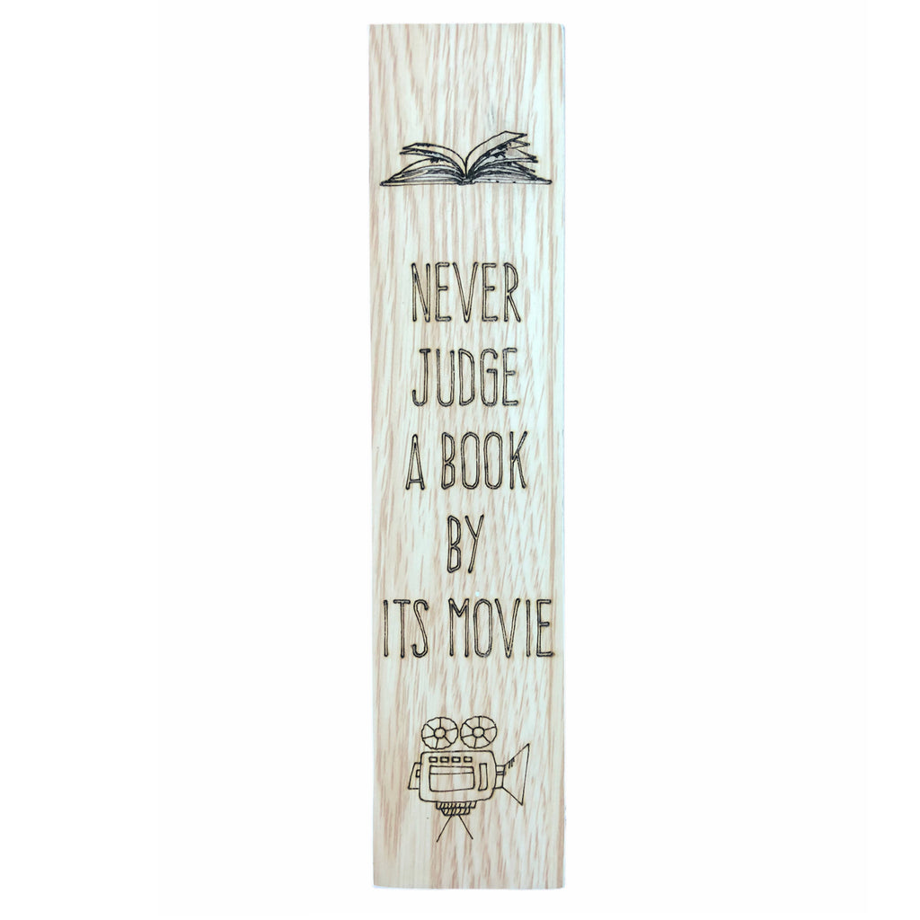 Never Judge A Book By Its Movie Bookmark
