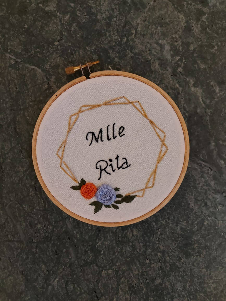 Embroidered Hoop