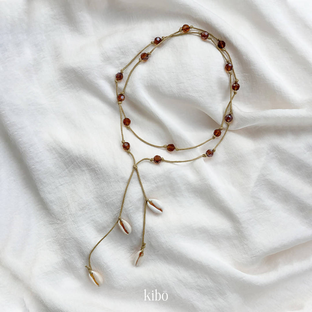 Long boho necklace