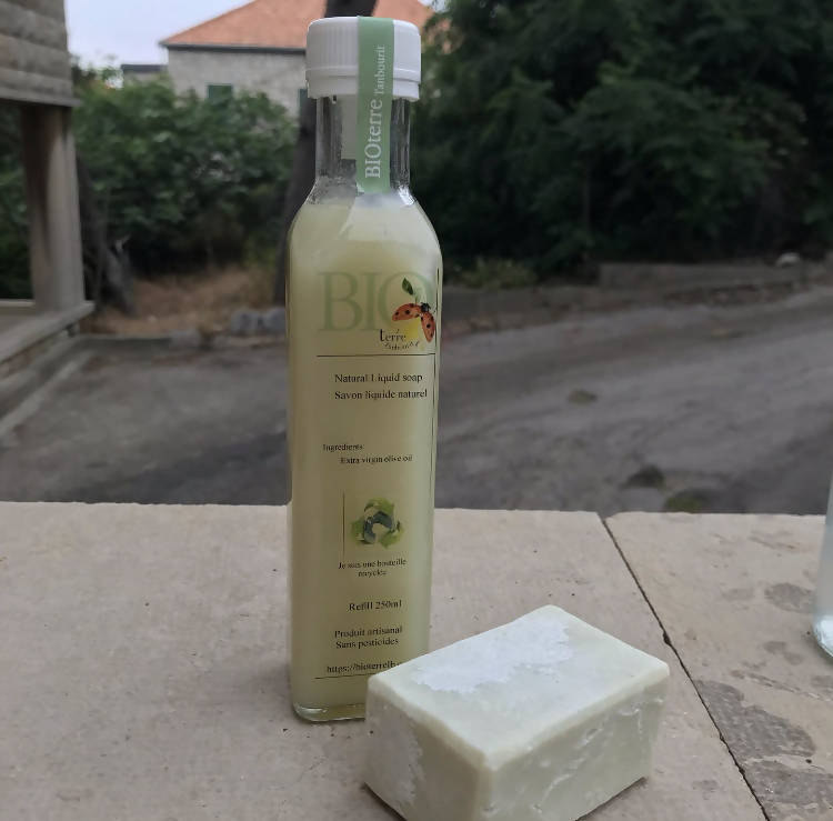 BIOterre natural organic liquid soap 250ml
