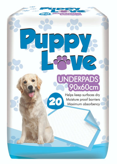 Puppy Love - Under pads - 90x60 cm