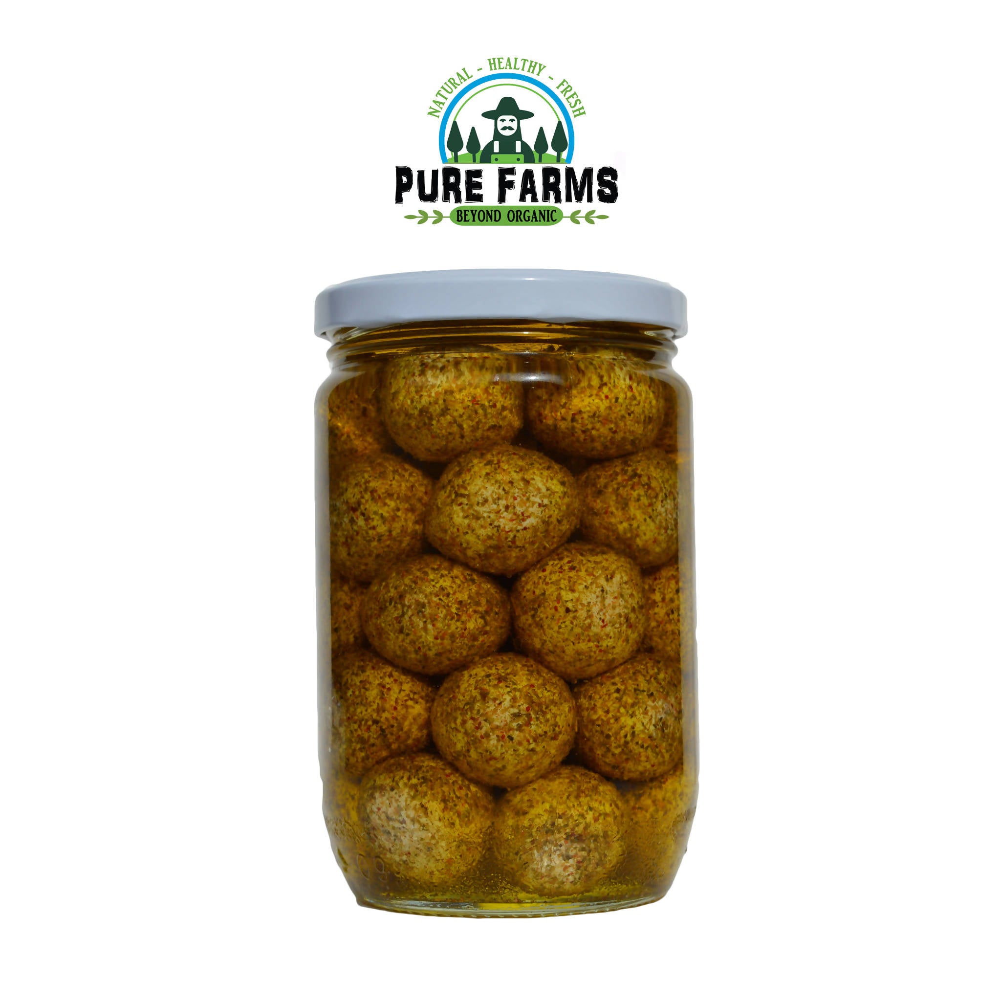Pure GOAT Labneh balls with thyme 1kg