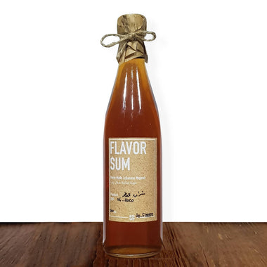 rose geranium syrup-500ml-شراب العطر