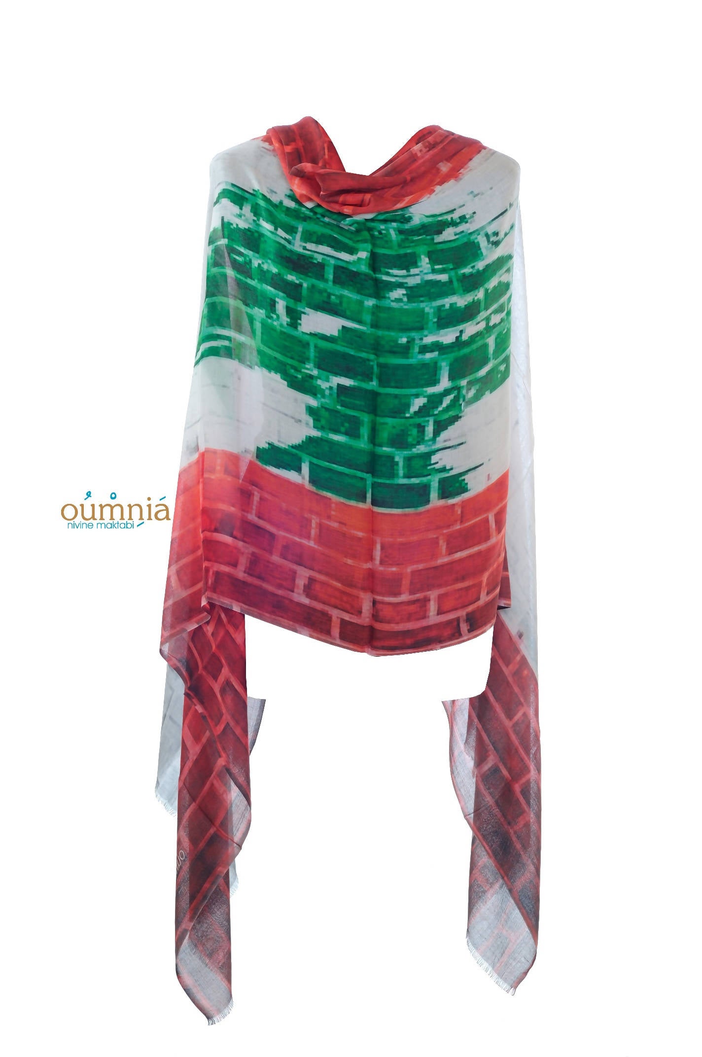 LEBANON FLAG- OUMNIA BY NIVINE MAKTABI