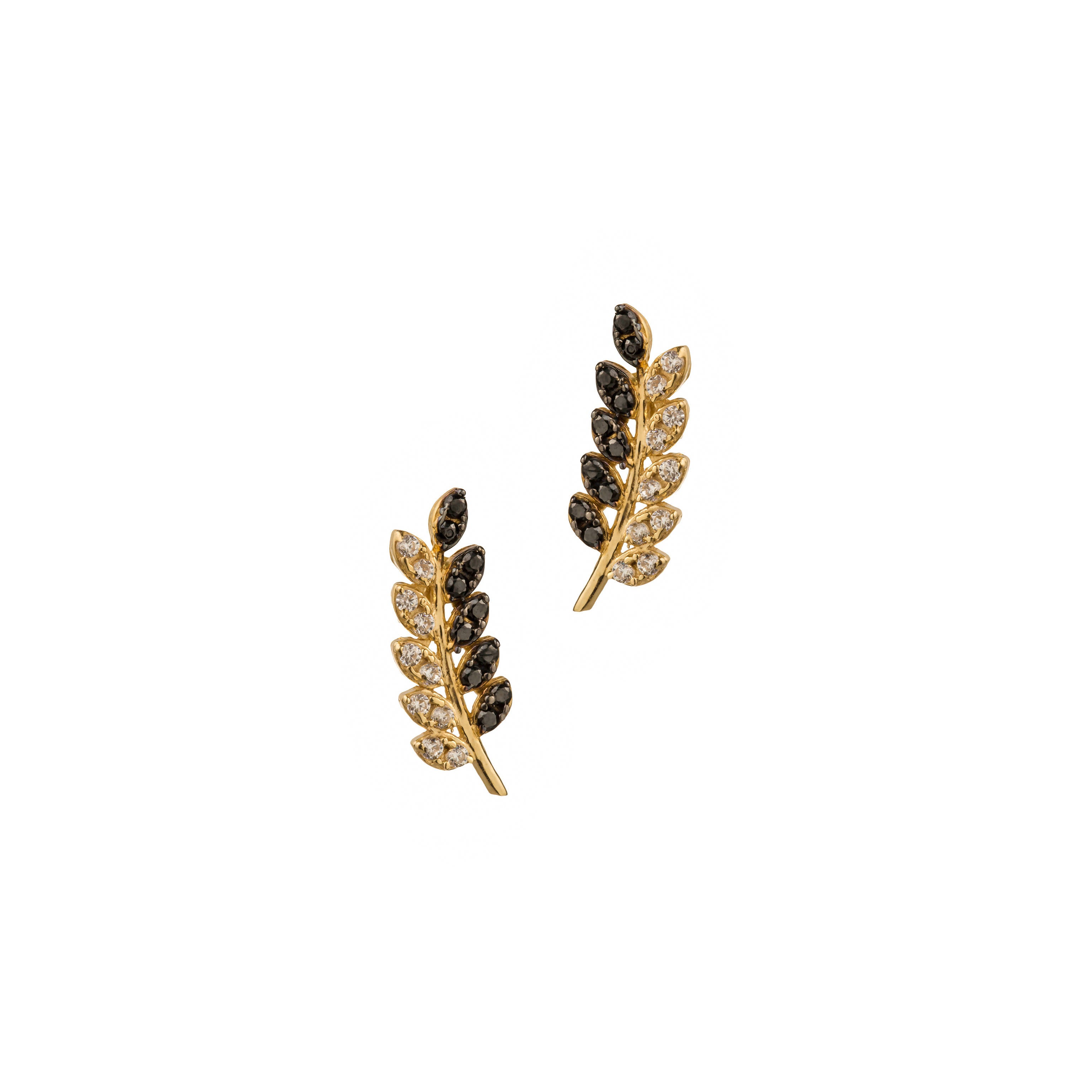 18K Gold Leaf Earrings - Garo Boyadjian