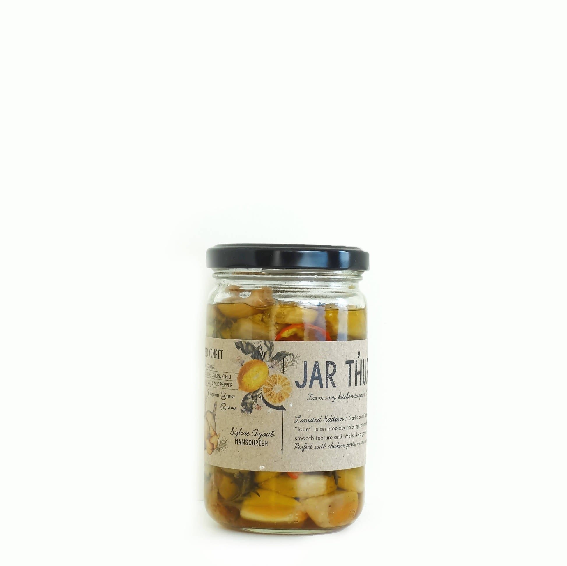 Roasted Garlic Confit with Olive Oil