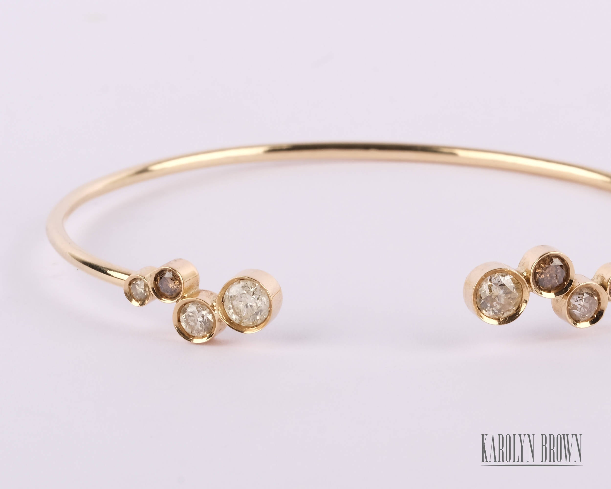 Tiffany Champaign Diamonds - Karolyn Brown Jewelry