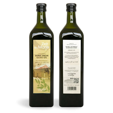 Zeit du Marje Extra Virgin Olive Oil from Marjeyoun 1Liter