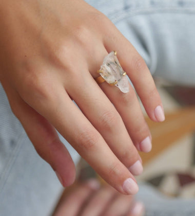 Crystal ring