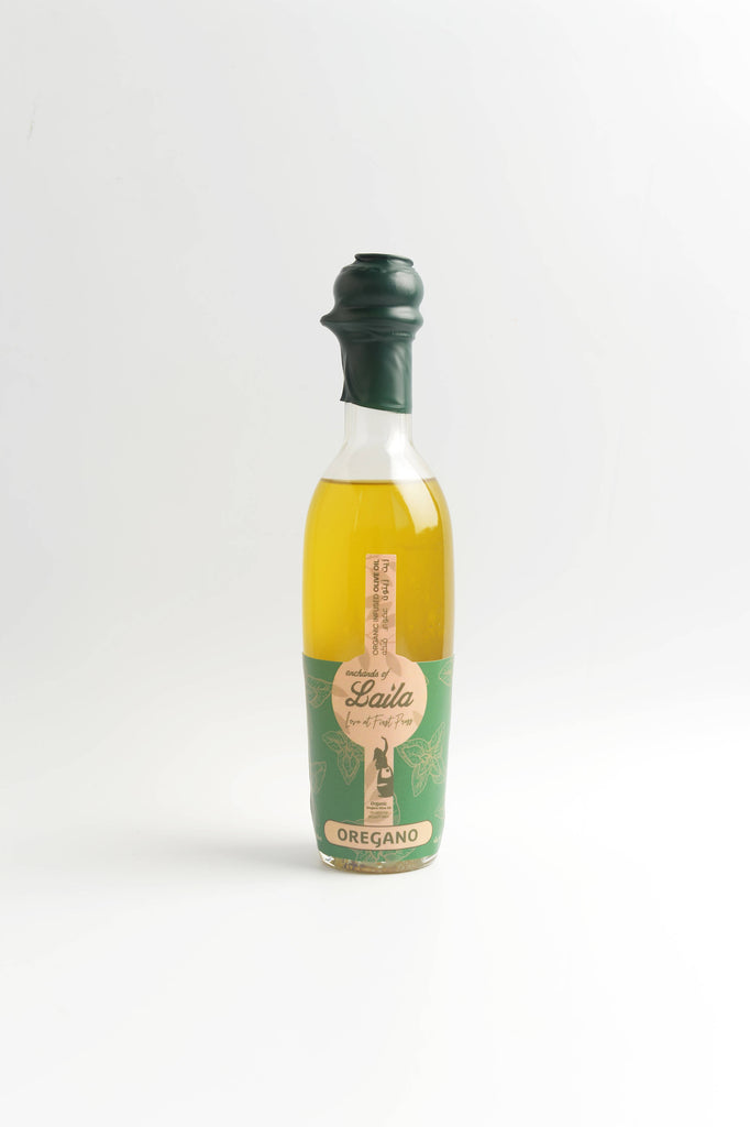 orchards of laila oregano infused olive oil 250 ml