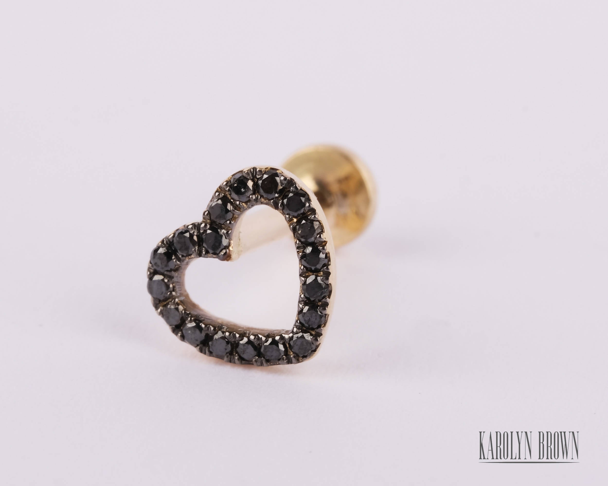 Melly Black Diamonds - Piercing - Karolyn Brown Jewelry