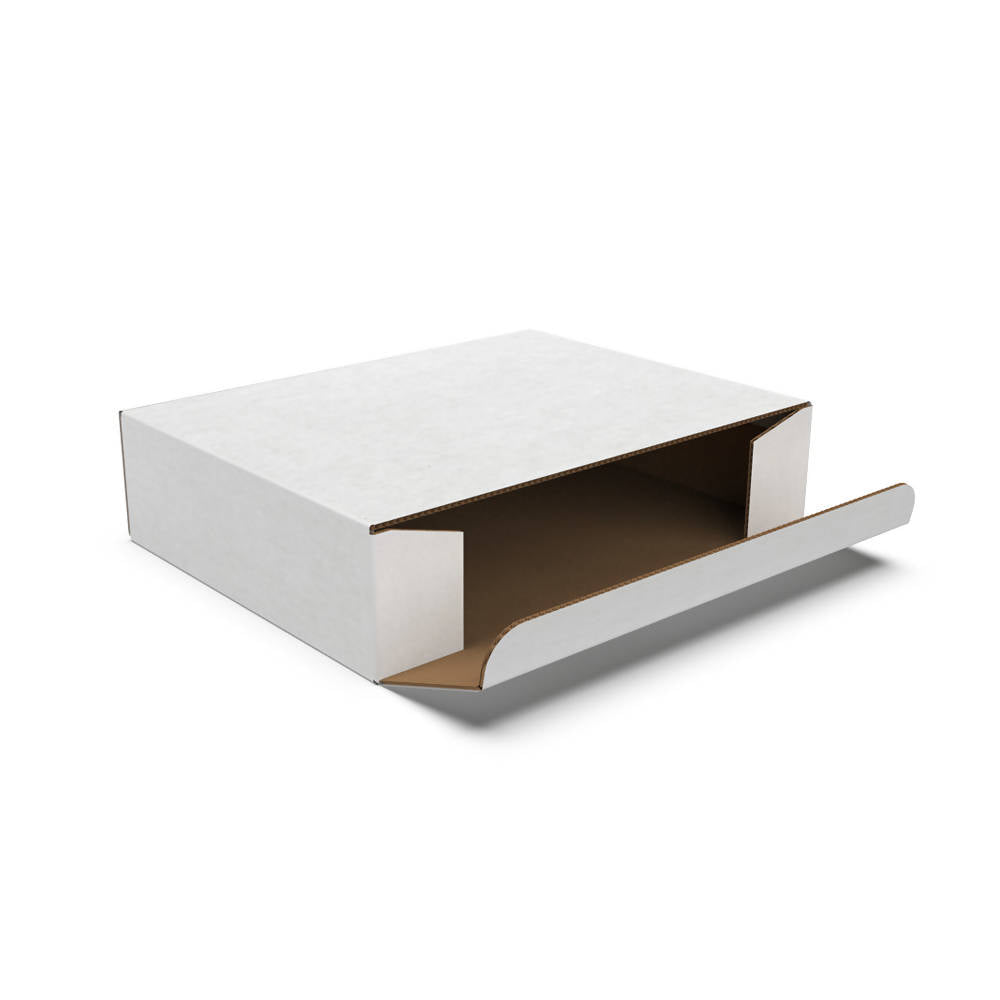 Side Loading Delivery Box Small, White (Bundle of 25 pcs)