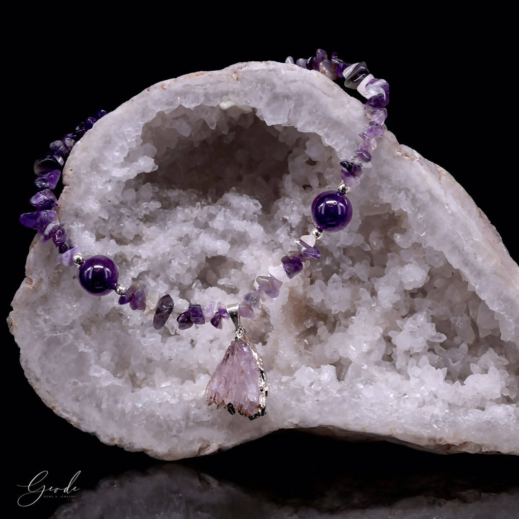 Violet - Geode Gems