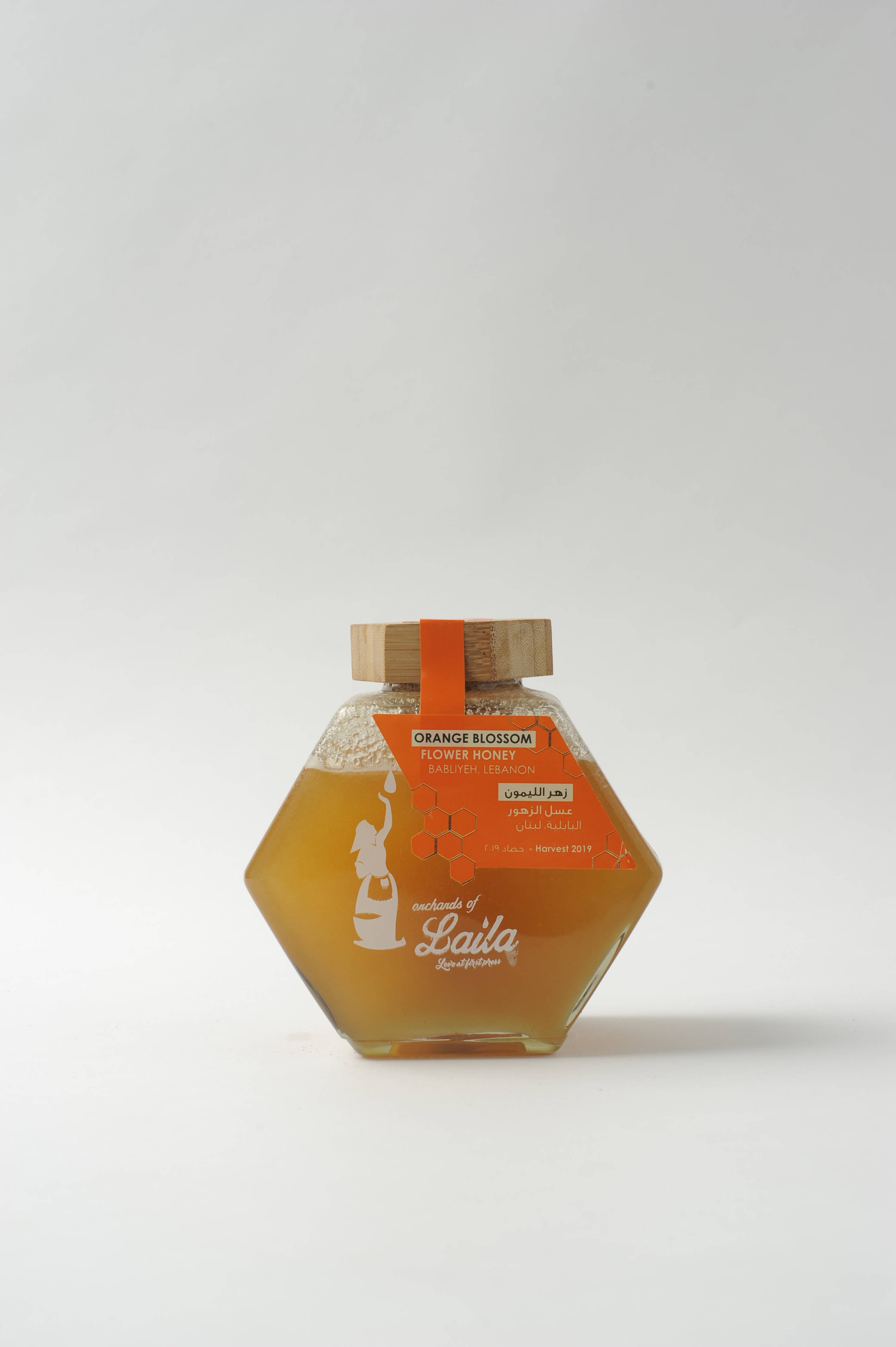 Orchards of Laila's 500g Jar of Luxury Pure Floral Honey - Orange Blossom