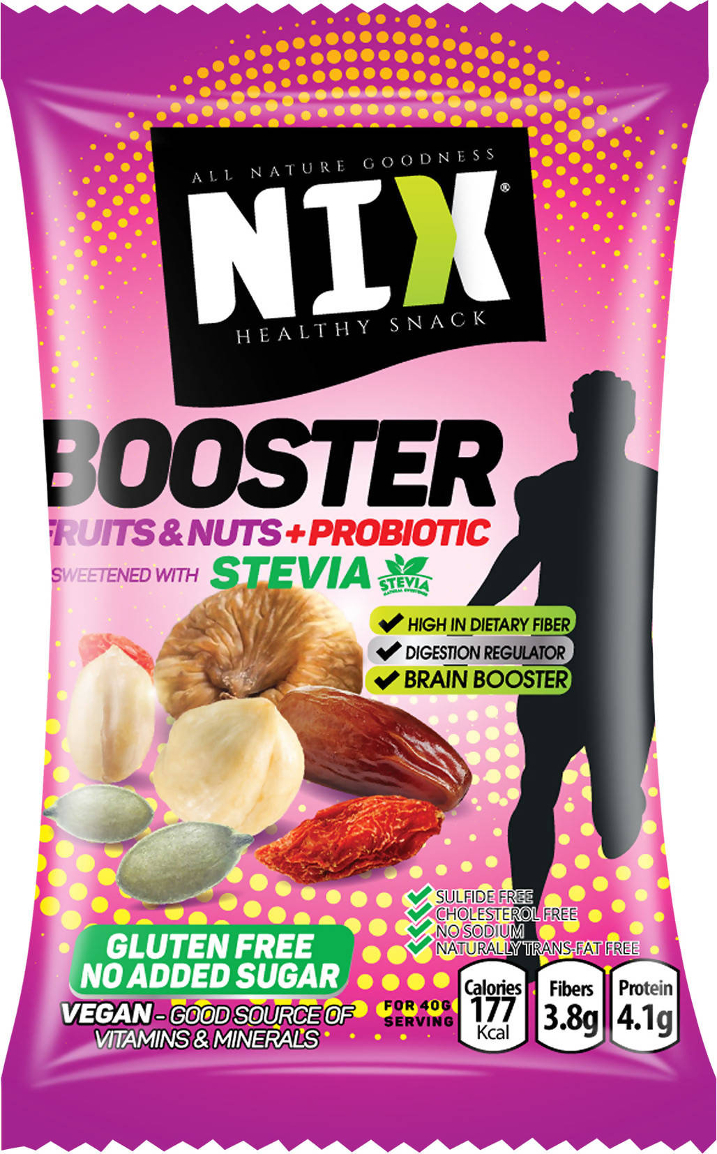 NIX "Booster" Fruits & Nuts +Probiotic