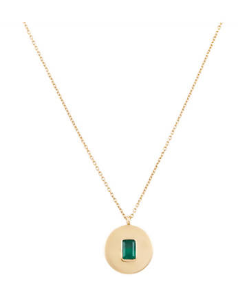 Baguette Medallion Emerald