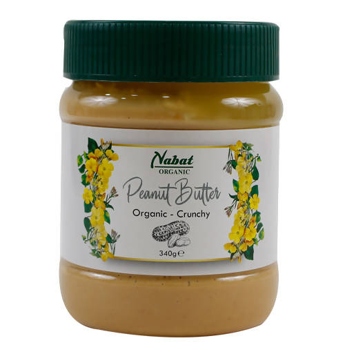Organic Peanut Butter Crunchy 340 GR