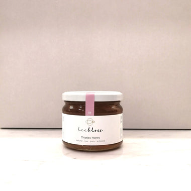 Thistles Honey 400 G (net weight) - from our apiaries in Tannourine (alt. 1800m)   Produce of Lebanon