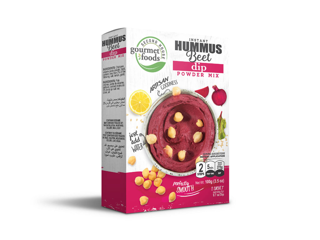 SH Gourmet Foods Creamy Hummus Beet Powder Mix 100g