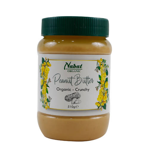 Organic Peanut Butter Crunchy 510 GR