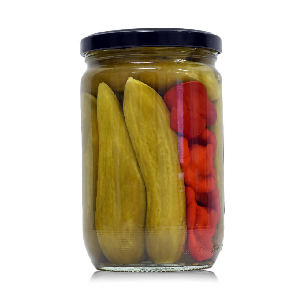 Pickled Cucumber with Chili (Khyar Harr) (NW: 600g)