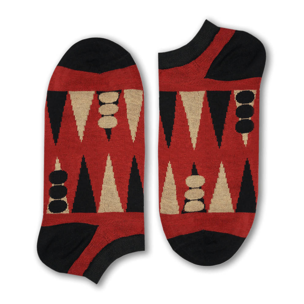 Backgammon Socks (Short)